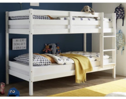 Dvoupatrová postel Casper 90x200 cm, bílá