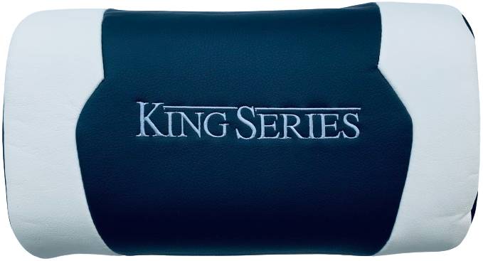 DXRACER Bederní polštářek King series černo-bílý