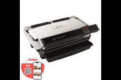 Elektrický gril Tefal OptiGrill Elite XL GC760D30 Nerezový/Černý