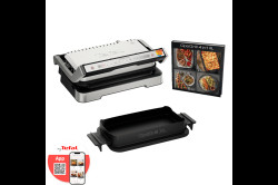 Elektrický gril Tefal OptiGrill XL 4v1 GC784D30 Nerezový/Černý
