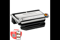 Elektrický gril Tefal OptiGrill+ XL GC727D10 Nerezový/Černý