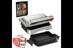 Elektrický inteligentní gril Tefal Optigrill 4v1 Inox GC774D30