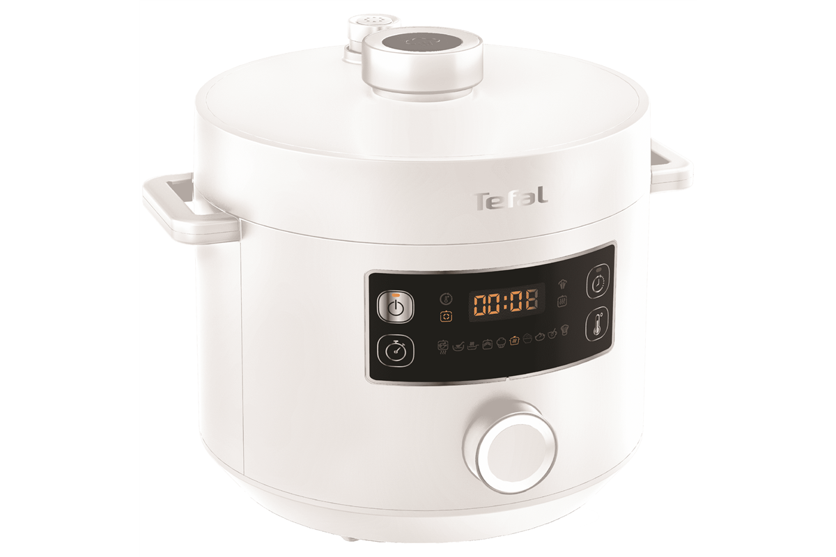 Elektrický tlakový hrnec Tefal Turbo Cuisine CY754130 bílá
