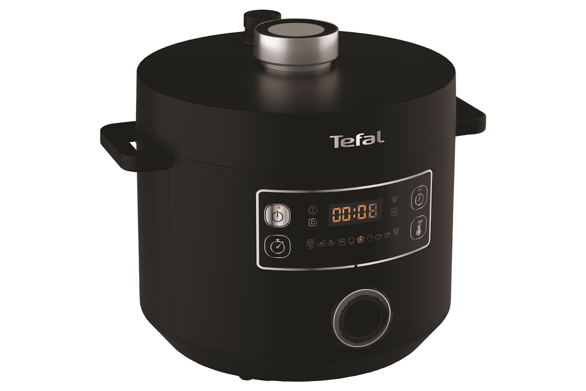 Elektrický tlakový hrnec Tefal Turbo Cuisine CY754830 black