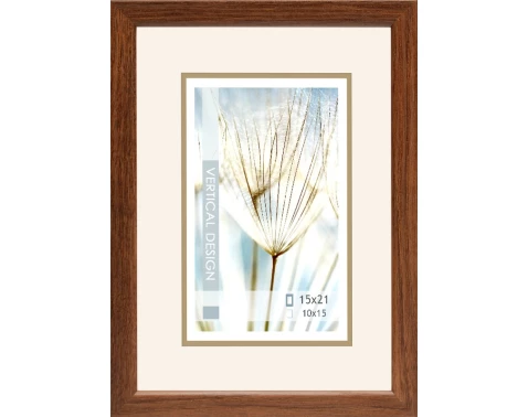 Fotorámeček Giulia 15x21 cm, přírodní tmavá