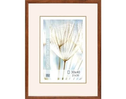 Fotorámeček Giulia 30x40 cm, přírodní tmavá