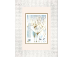 Fotorámeček Glamour 20x30 cm, bílý