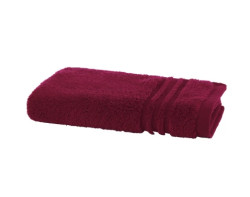 Froté ručník pro hosty Kira 30x50 cm, bordeaux
