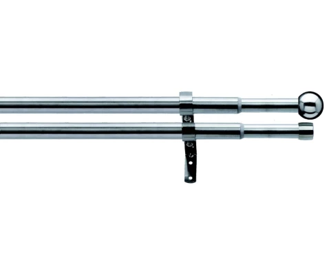 Garnýž dvouřadá Lory 120-230 cm, ušlechtilá ocel