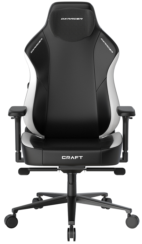 Herní židle DXRacer CRAFT černo-bílá