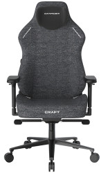 Herní židle DXRacer CRAFT černo-šedá, látková