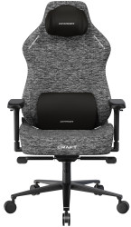 Herní židle DXRacer CRAFT šedá, látková