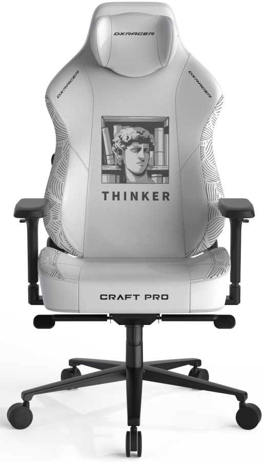 herní židle DXRacer CRAFT THINKER bílá