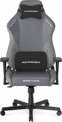 Herní židle DXRacer DRIFTING šedá, koženka-látka II