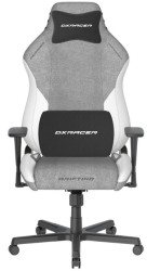 Herní židle DXRacer DRIFTING XL šedo-bílá, látková