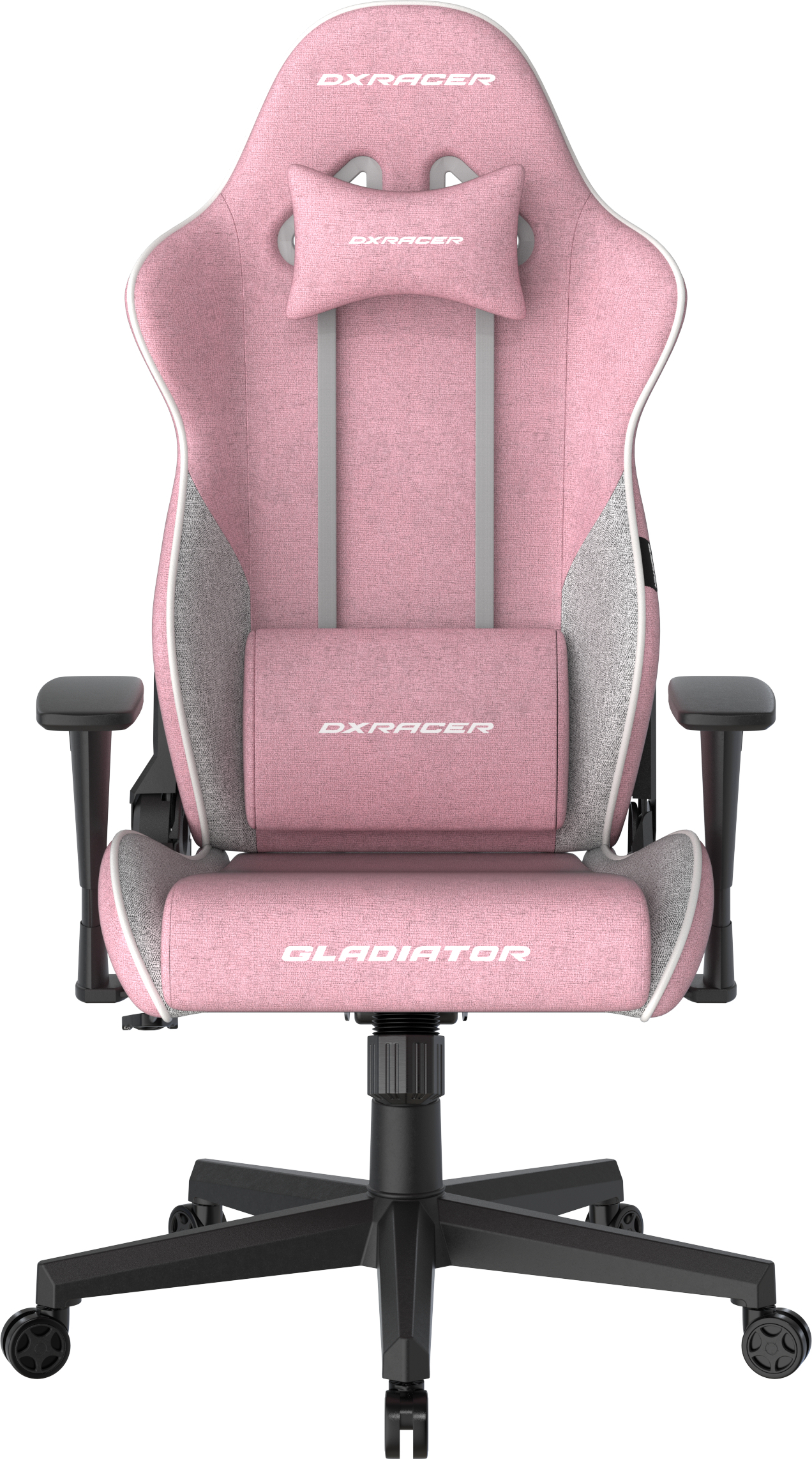 herní židle DXRacer GLADIATOR růžovo-bílá, látková č.AOJ1936S