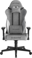 herní židle DXRacer GLADIATOR šedo-bílá, látková, č.AOJ1913S