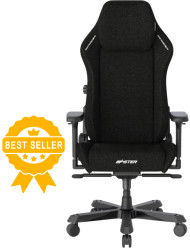herní židle DXRacer MASTER tmavě šedá, látková