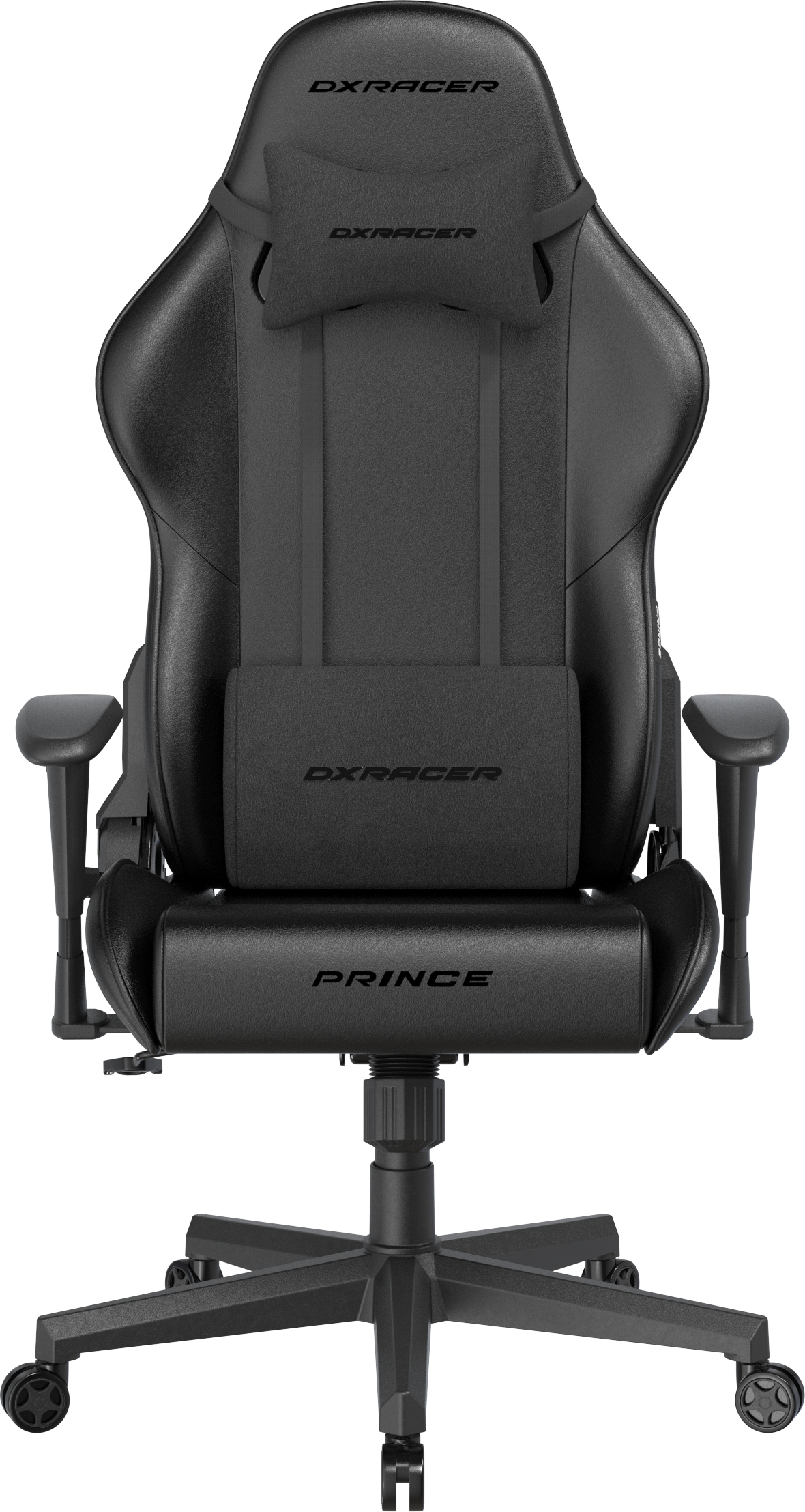 Herní židle DXRacer PRINCE černá, koženka