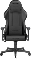 Herní židle DXRacer PRINCE černá, koženka