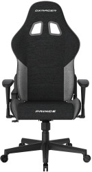 Herní židle DXRacer PRINCE černo-šedá, látková