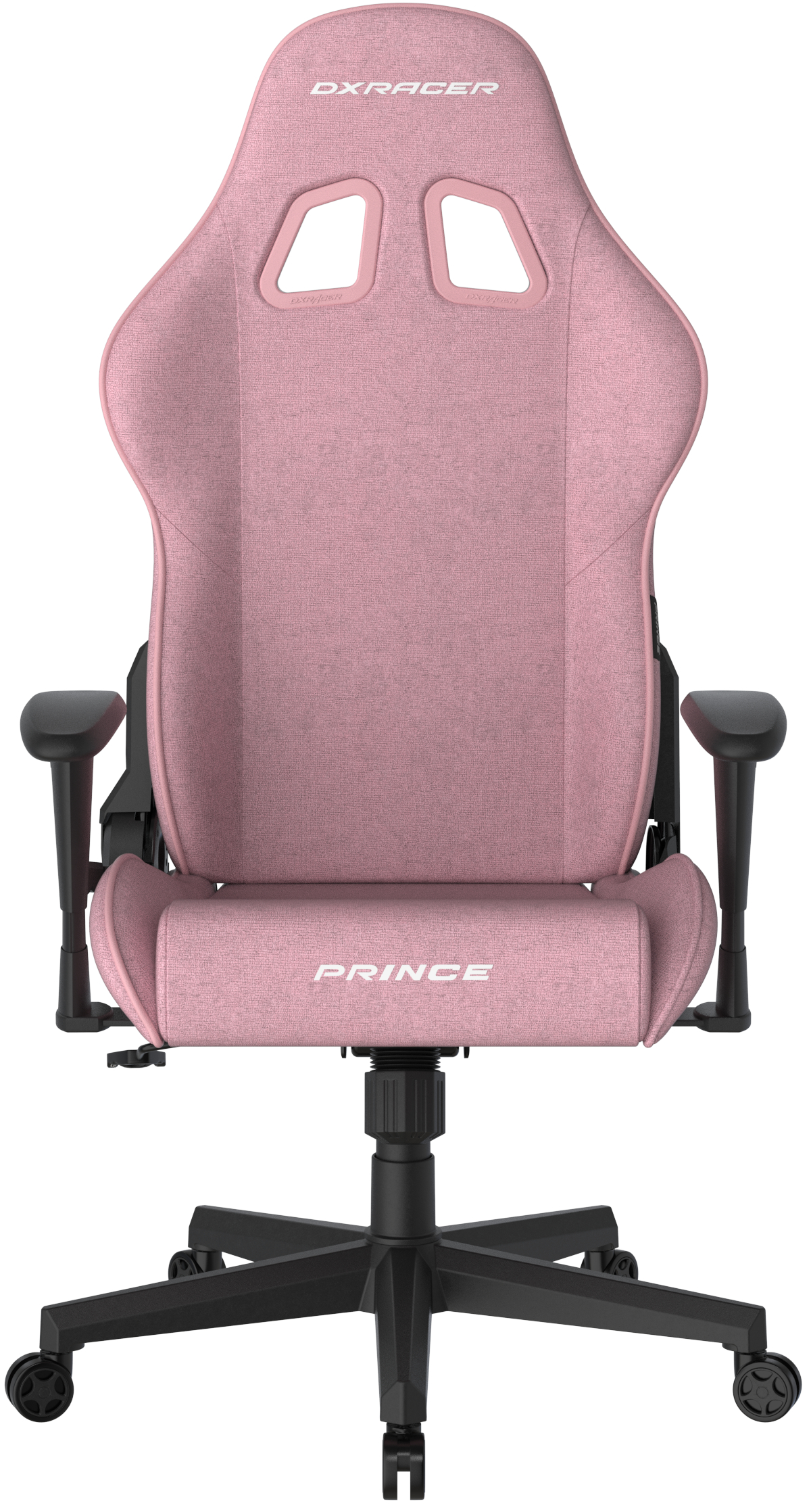 Herní židle DXRacer PRINCE růžová, látková