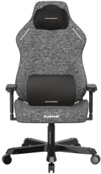 Herní židle DXRacer TANK šedá, látková