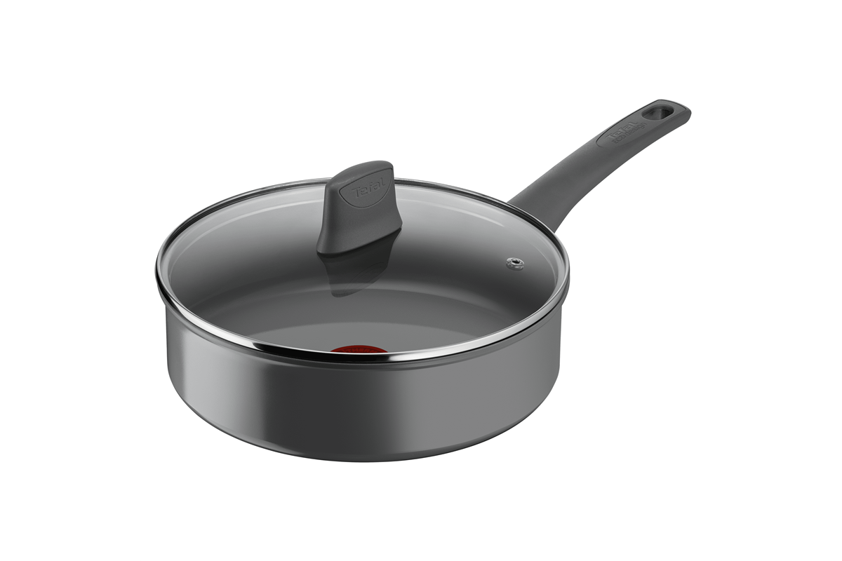 Hluboká pánev s poklicí Tefal Renewal C4263243 24 cm Keramická