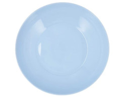Hluboký talíř Apy 20 cm, modré opálové sklo