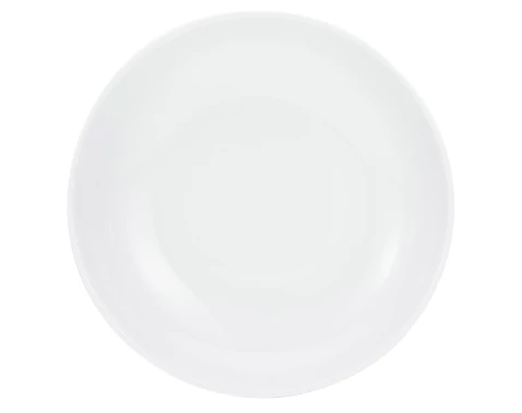 Hluboký talíř Bistrot 23 cm, bílý