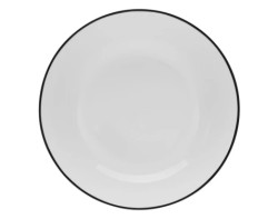 Hluboký talíř Luna Black Line 20 cm, bílý