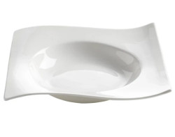 Hluboký talíř Motion 22 cm, bílý