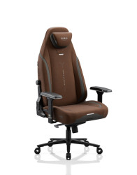 Hnědé herní křeslo s magnetickou opěrkou hlavy Diablo X-Eye Prime Cinnamon Brown