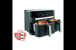 Horkovzdušná fritéza Tefal Dual Easy Fry & Grill 2v1 EY905B10 Černá
