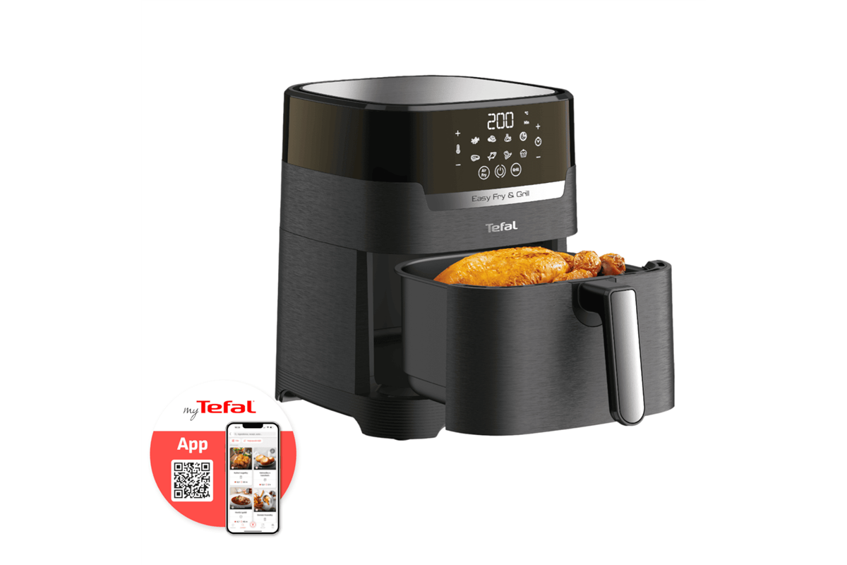Horkovzdušná fritéza Tefal Easy Fry & Grill 2v1 Precision EY505815 Černá