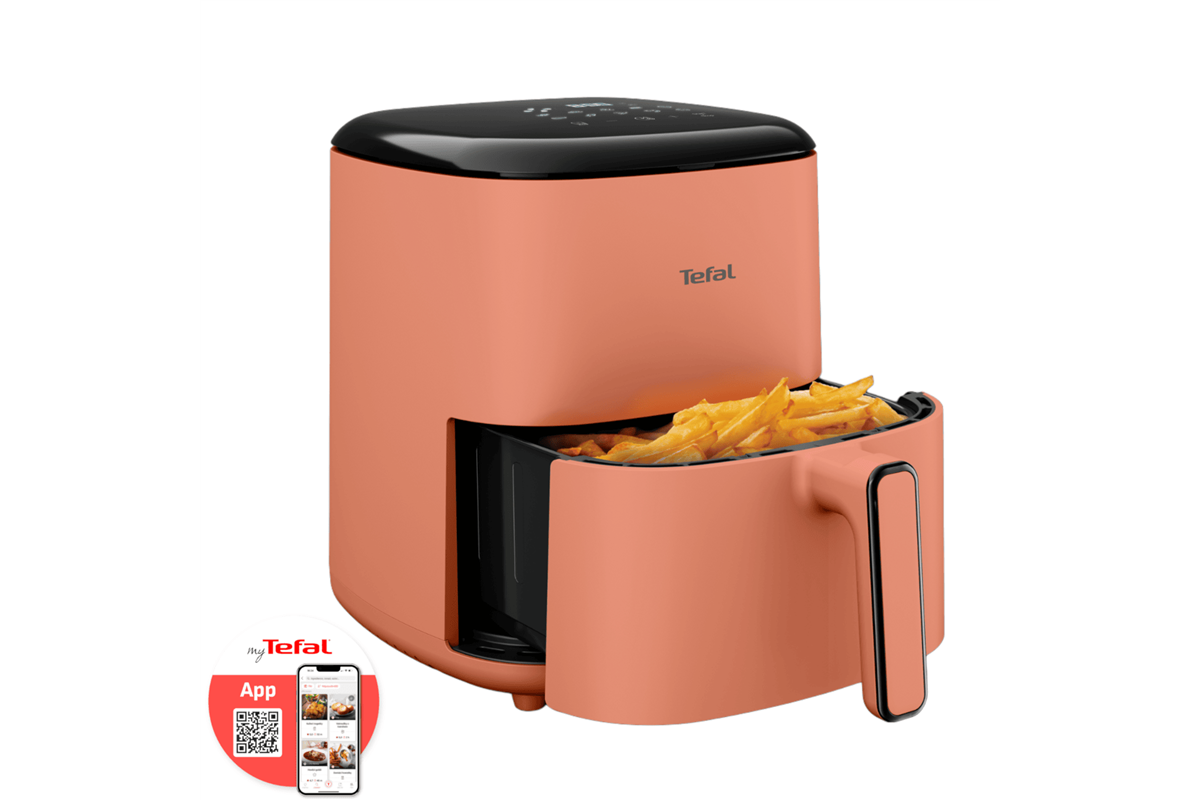 Horkovzdušná fritéza Tefal Easy Fry POP EY245TE0 Terakotová