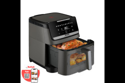 Horkovzdušná fritéza Tefal Easy Fry Silence EY846HE0 Tmavě šedá