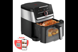 Horkovzdušná fritéza Tefal Easy Fry Silence EY876DE1 Černá/Nerezová