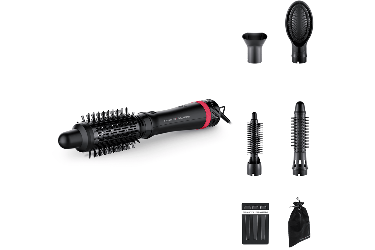 Horkovzdušný kartáč Rowenta Karl Lagerfeld CF635LF0