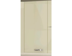 Horní kuchyňská skříňka Karmen 30G, 30 cm, světle šedá/krémová