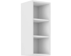 Horní kuchyňský regál Luna, 30 cm, bílý