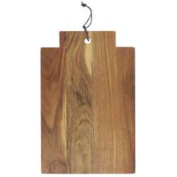 IB Laursen Dřevěné obdélníkové prkénko s širokou rukojetí OILED ACACIA WOOD