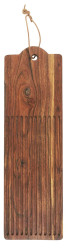 IB Laursen Dřevěné prkénko s drážkami OILED ACACIA WOOD 48x15cm