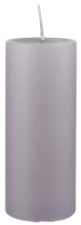 IB Laursen Fialová sloupová svíčka DUSTY LILAC 15 cm