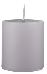 IB Laursen Fialová sloupová svíčka DUSTY LILAC 7cm