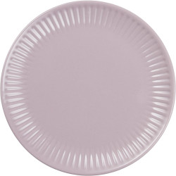 IB Laursen Fialový keramický talíř MYNTE LAVENDER