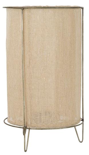 IB Laursen Lucerna na svíčku s látkovými stranami, vel.S