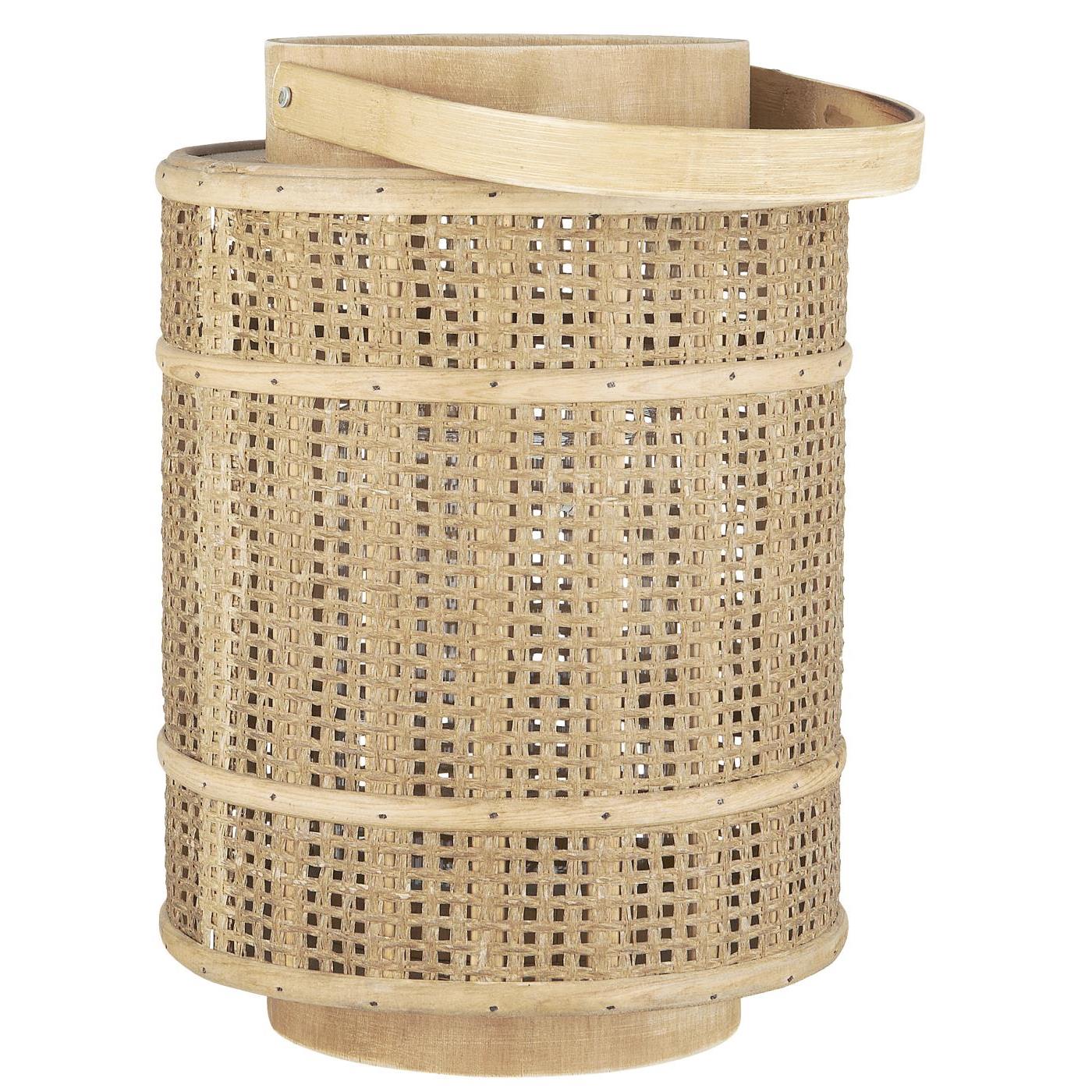 IB Laursen Lucerna na svíčku s papírovými stranami HURRICANE