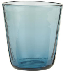 IB Laursen Modrá sklenička Glass Blue 180 ml, set 6 ks