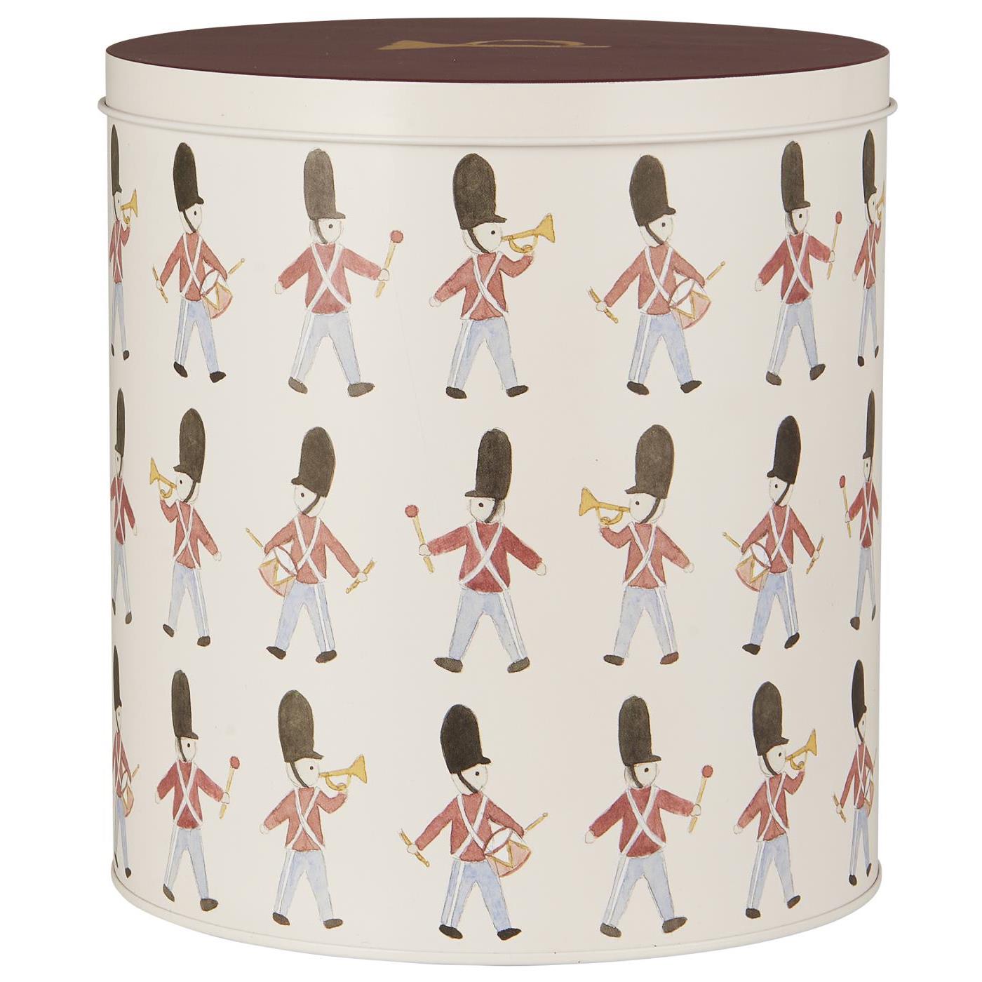 IB Laursen Plechová dóza na cukroví MY NOSTALGIC CHRISTMAS - GUARDS kulatá